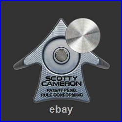 100 2022 Scotty Cameron Aero Alignment Tool Grey Ball Markers