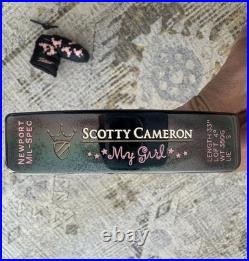 2002 Scotty Cameron My Girl Putter Brand New! Original Head over And Divot