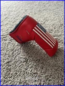 2002 Scotty Cameron USA Red Flag 9/11 putter headcover (withpivot tool)