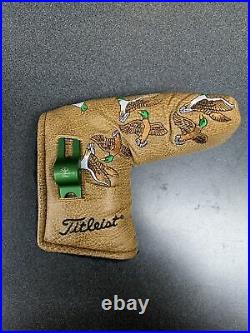 2004 Scotty Cameron Flyin' Duck putter headcover with flying ducks pivot tool