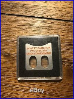 2008 Scotty Cameron Circle T conforming ball alignment tool