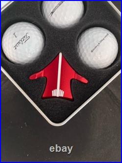 2022 Scotty Cameron Titleist Tin Holiday Release Aero Alignment Tool Kit Red