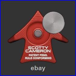 2022 Scotty Cameron Titleist Tin Holiday Release Aero Alignment Tool Kit Red