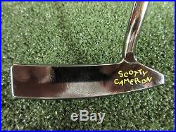 34Scotty Cameron Studio Design 2.5 putter with Head cover and Divot Tool