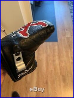 34 Scotty Cameron Red X5 Putter WithHeadcover + Divot Tool