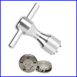 Adjustable Golf Putter Weights Set 2pcs 5g-45g with Wrench for Customization