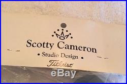 BNIB Scotty Cameron 2004 Masters Road to Augusta Putter Headcover Cover with Tool