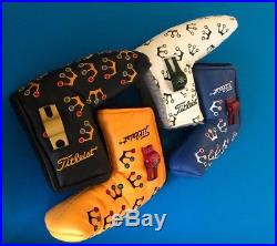 BNIB Scotty Cameron Mini Crowns Headcover Collection! All 4 withdivot tools