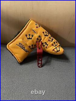 BRAND NEW Scotty Cameron Dancing Crowns Headcover with Tool Very Rare