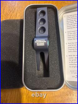 Brand New SCOTTY CAMERON GALLERY Royal Flush Grey Pivot Clip tool w Case Golf