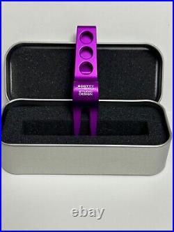 Brand New Scotty Cameron Violet Waves Gallery Exclusive Clip Pivot Tool Rare