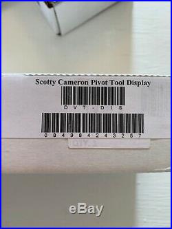 Brand New Titleist Scotty Cameron 48 Holder Pivot Divot Tool Display Rack. Rare