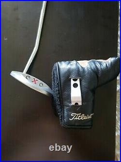 CLEAN SCOTTY CAMERON TITLEIST RED X MALLET PUTTER 34 WithHEADCOVER+ Divot Tool