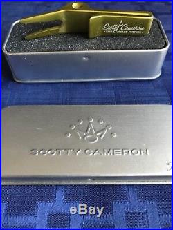 EXTREMELY RARE Scotty Cameron 2012 Fine Milled Putters Gold Divot Tool