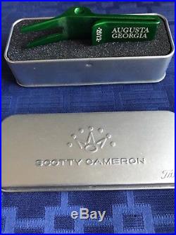 EXTREMELY RARE Scotty Cameron 2012 Masters Augusta National Green Divot Tool