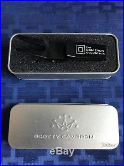 EXTREMELY RARE Scotty Cameron The Cameron Collector Black Divot Tool