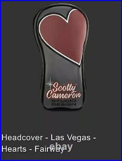 Full Set Scotty Cameron 2020 Vegas 8Pc DHP covers, Gambler Towel, Bag Divot Tool