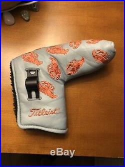 GREAT CONDITION! Scotty Cameron 2003 Dancing Lobsters Headcover (pivot tool)