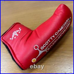 Genuine Scotty Cameron Studio Stainless Putter Headcover Red No Tool JDM