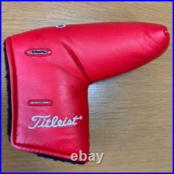 Genuine Scotty Cameron Studio Stainless Putter Headcover Red No Tool JDM