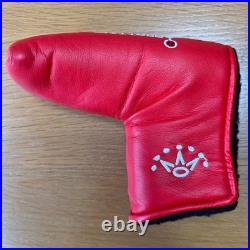 Genuine Scotty Cameron Studio Stainless Putter Headcover Red No Tool JDM