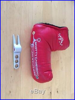 Grateful Dead Scotty Cameron Studio Newport Putter with Headcover and Divot Tool