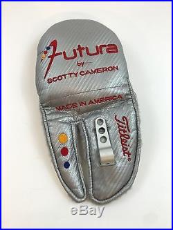 LH Scotty Cameron Futura Putter Lefty with headcover & Tool 35