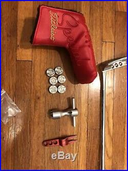 LH Scotty Cameron Special Select Del Mar 2020 (HC + Weight Kit + Divot tool)