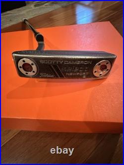 Left Handed LH Scotty Cameron Studio Select Newport 2 Putter 31 Head Cover Tool