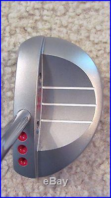 MINT SCOTTY CAMERON RED X 2 LAWSUIT PUTTER WithPIVOT TOOL HEAD COVER 35 RH