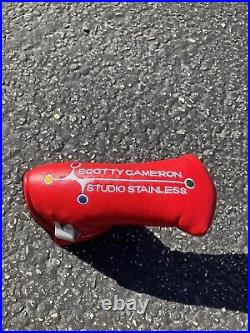 MINT! Scotty Cameron Studio Stainless Headcover with Divot Tool