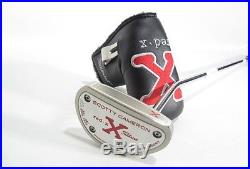 Mint! SCOTTY CAMERON RED X 350G 33 PUTTER withHEADCOVER & DIVET TOOL