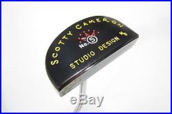 Mint! SCOTTY CAMERON STUDIO DESIGN No. 5 35 PUTTER withHEADCOVER & DIVET TOOL