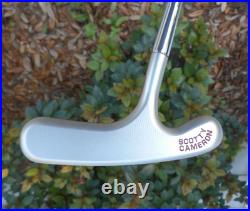 Mint Scotty Cameron Classic III Flange Putter Leather Grip, Cover & Divot Tool