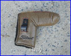 Mint Scotty Cameron Classic III Flange Putter Leather Grip, Cover & Divot Tool