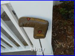 Mint Scotty Cameron Classic III Flange Putter Leather Grip, Cover & Divot Tool