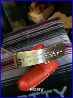 NEAR MINT Scotty Cameron Studio Stainless Newport With Headcover & Divot Tool