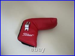 NEW 2002 Scotty Cameron Studio Stainless 4-Dot RED Head Cover with PIVOT TOOL