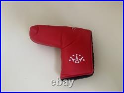 NEW 2002 Scotty Cameron Studio Stainless 4-Dot RED Head Cover with PIVOT TOOL