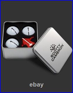 NEW! 2022 Holiday Release Scotty Cameron Aero Alignment Tool Kit With ProV1s Red