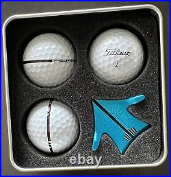 NEW IN BOX! Scotty Cameron US Open Aero Alignment Tool Kit With ProV1s Turbo Blue