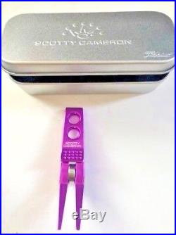 NEW SCOTTY CAMERON GALLERY For Tour Use Only Roller Clip Pivot Tool Violet 2018