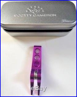 NEW SCOTTY CAMERON GALLERY For Tour Use Only Roller Clip Pivot Tool Violet 2018
