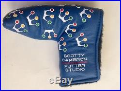 NEW SCOTTY CAMERON Mini Crowns Blue Putter Headcover w Pivot Tool SPECIAL EVENT