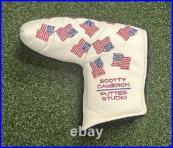 NEW! SCOTTY CAMERON USA AMERICAN FLAGS WithTOOL HEADCOVER $199