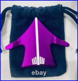 NEW SOLD OUT'23 Scotty Cameron Aero Alignment Tool Bright Dip Violet Mardi Gras