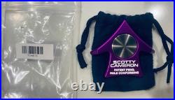 NEW SOLD OUT'23 Scotty Cameron Aero Alignment Tool Bright Dip Violet Mardi Gras