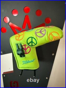 NEW Scotty Cameron 2003 PEACE SIGN Putter Headcover Golf Divot tool