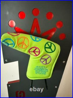 NEW Scotty Cameron 2003 PEACE SIGN Putter Headcover Golf Divot tool