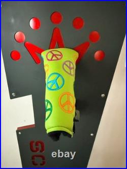 NEW Scotty Cameron 2003 PEACE SIGN Putter Headcover Golf Divot tool